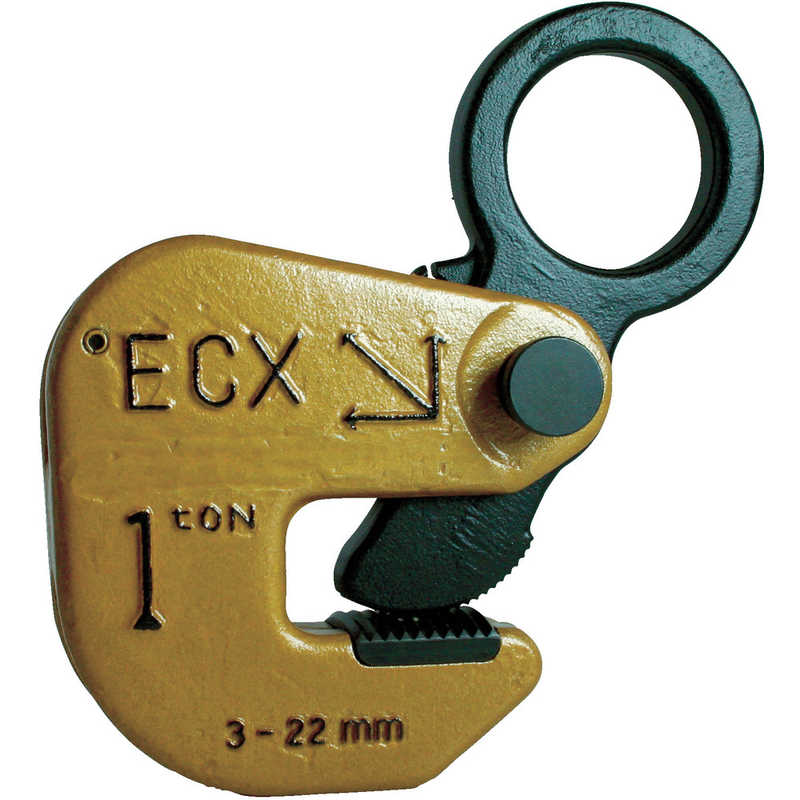 日本クランプ　横つり専用クランプ 1.0t　ECX1