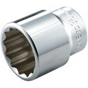TONE ソケット(12角) 40mm 6D-40