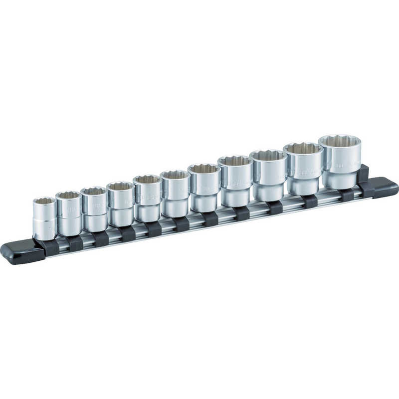 TONE　ソケットセット(12角・ホルダー付)インチサイズ 11pcs　HDB311