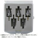 ロブテックス 超硬ホルソー (薄板用)セット HOS-ASET HOSASET (1セット5本)