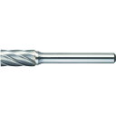 トラスコ中山 超硬バー 円筒型 Φ9.5X刃長19X軸6 アルミカット TA1C095