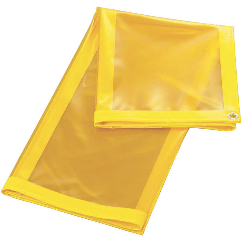 トラスコ中山　溶接遮光シートのみ 0.35T×W1970×H1970 黄　A3Y