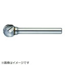 トラスコ中山 超硬バー 球型 Φ16X刃長14X軸6 アルミカット TA8C160