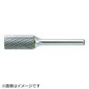 トラスコ中山 超硬バー 円筒型エンド刃 Φ11X刃長25X軸6 ダブルカット TB1C110E
