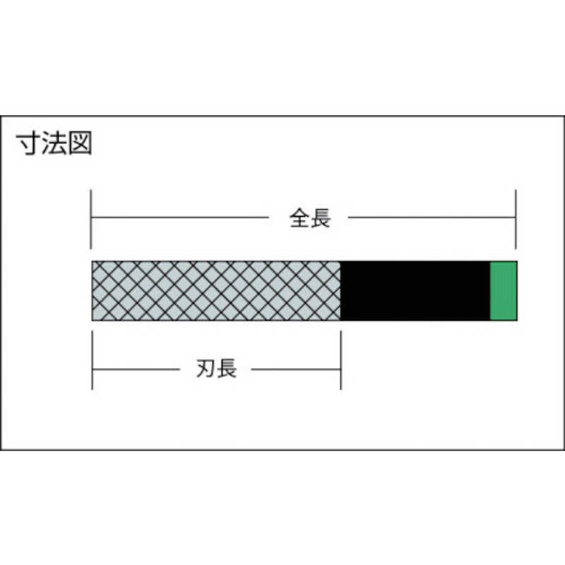 トラスコ中山　組ヤスリセット 中目 全長200 8本組　TST00802