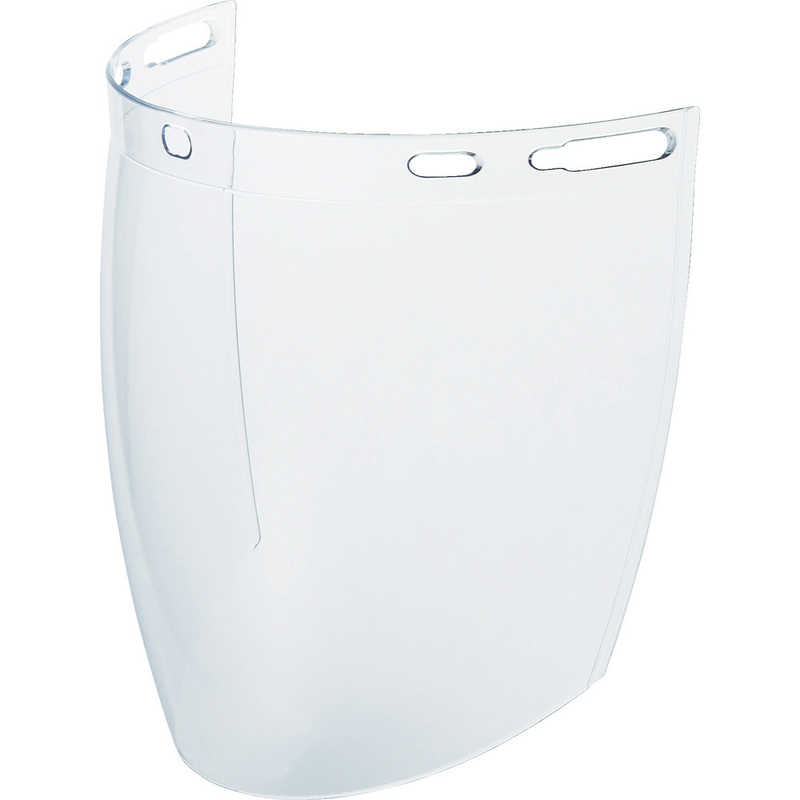 トラスコ中山　ヘルメット取付型防災面 簡単着脱タイプ 替えレンズ(曇り止め加工)　BMHACSP