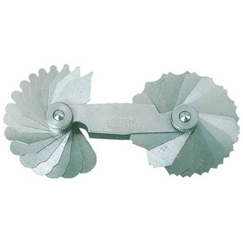 トラスコ中山　ラジアスゲージ 測定範囲24.0~30.0 14枚組　178MD