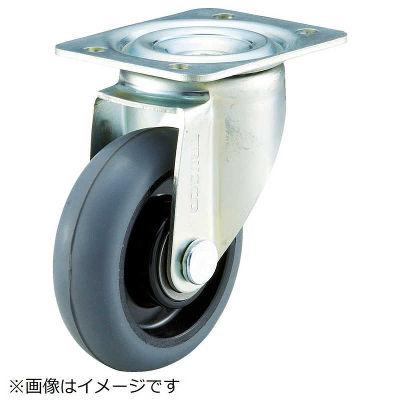 トラスコ中山 グランカート用 自在キャスターφ100 ウレタン車 TYS100GU