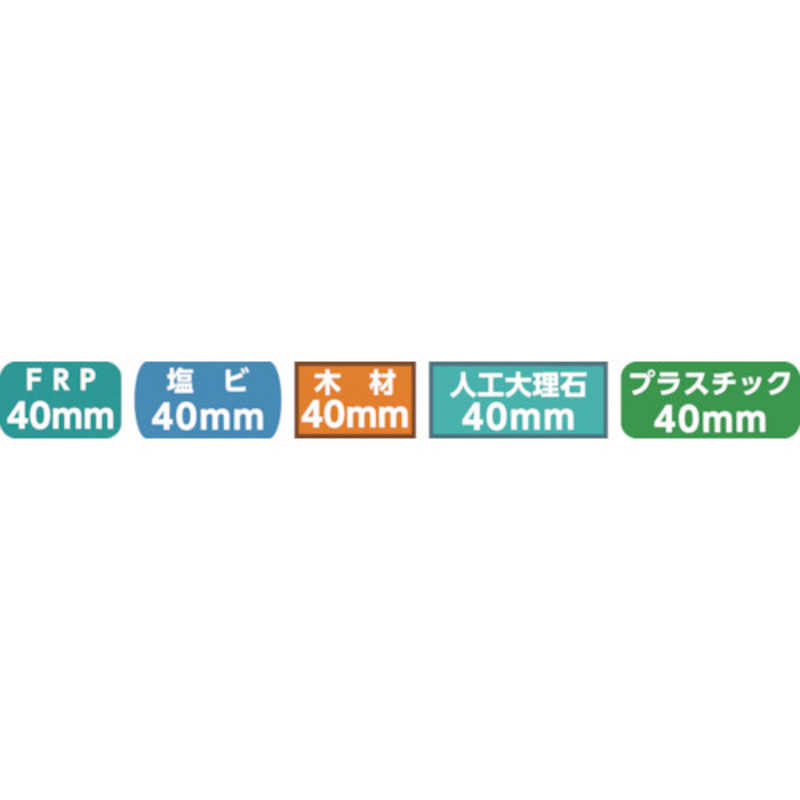 大見工業　FRPホールカッター 130mm　FRP130 3