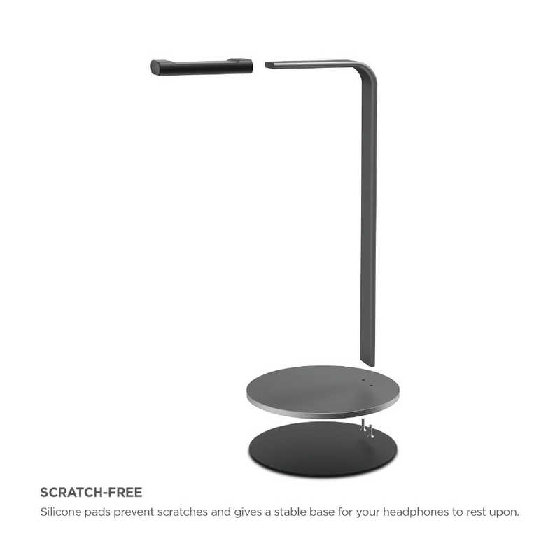 ELAGO　H_STAND for HeadPhone DarkGray　ELHPASTALH1GY