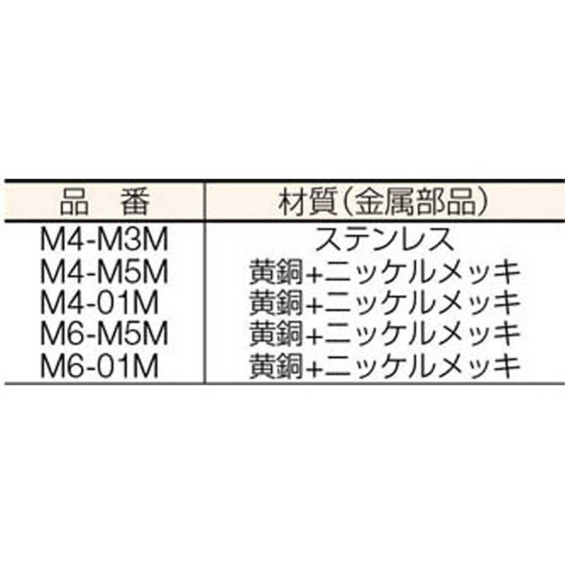千代田通商　ミニメイルコネクター 4mm・M3×0.5　M4M3M