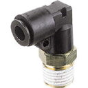 千代田通商 フジメイルエルボ(樹脂) 4mm・R1/4 4R02ML