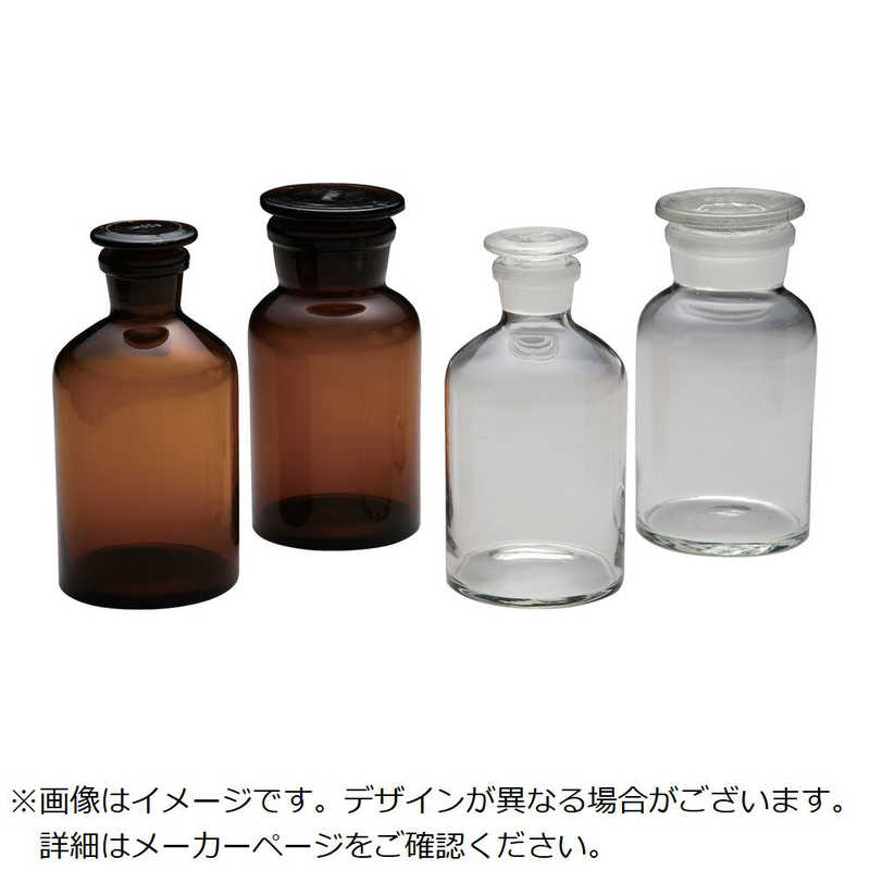 クライミング　クライミング3121広口共栓試薬瓶(茶)30ML 　3121-01-10