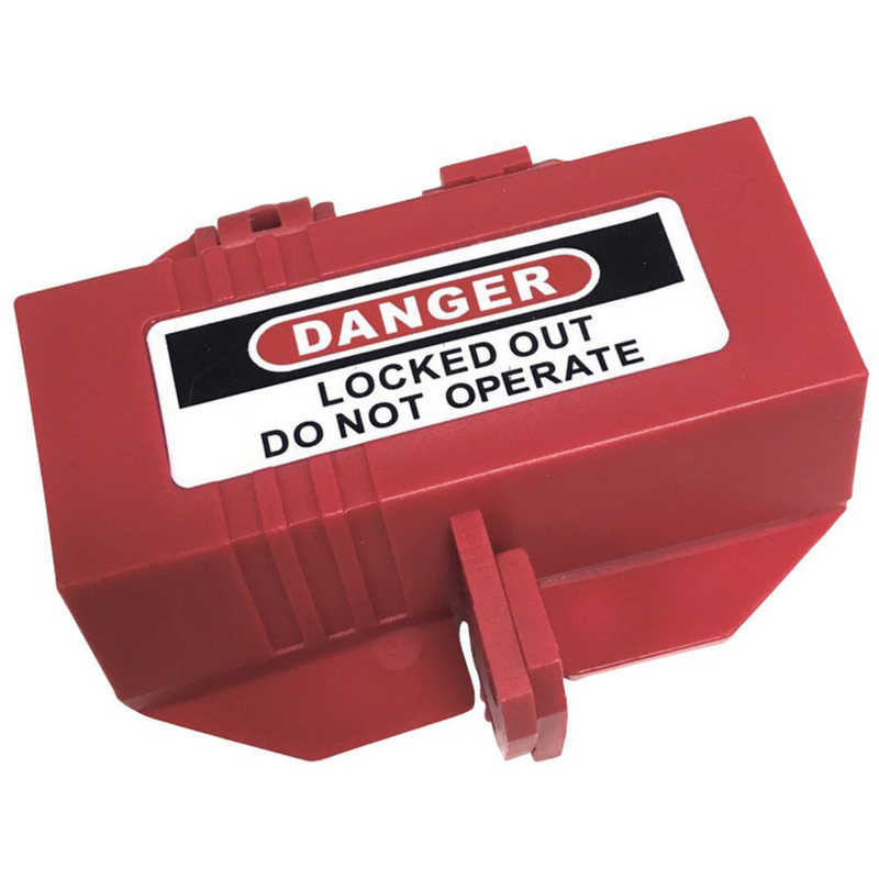 セーフラン安全用品　セーフランコンセント/プラグロックアウトデバイス65×65×118mm 　37047