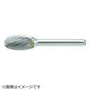 トラスコ中山 超硬バー タマゴ型 Φ16X刃長25X軸6 シングルカット TB6C160S
