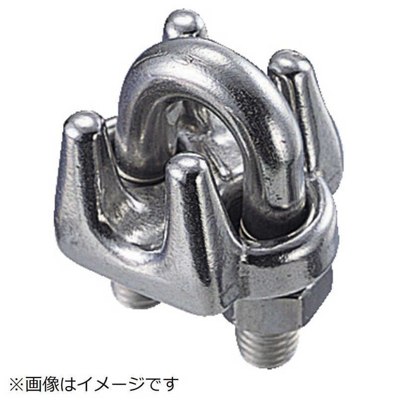 トラスコ中山　ワイヤークリップ ステンレス製 10mm用　TWC10