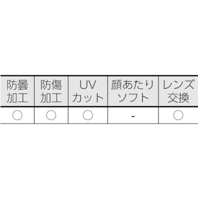トラスコ中山　飛来粉塵用超硬防曇セーフティゴーグル ポリカーネートレンズ　TVFSG