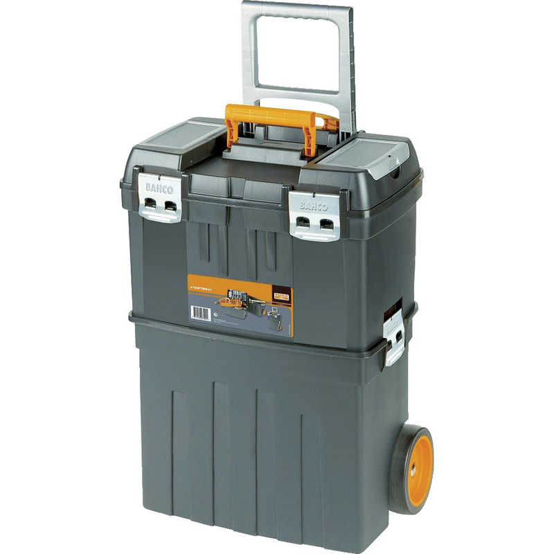 スナップオンツールズ　バーコ ヘビーデューティー仕様キャスター付きプラスチックボックス　4750PTBW47