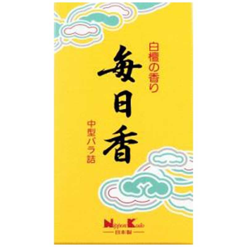 【商品解説】毎日香中型バラ詰【スペック】●型式：（マイニチコウチュウガタバラツメ（15）●JANコード：4902125108028【注意事項・特記事項】予告なく仕様・デザイン等が変更になることがありますので、ご了承くださいこの商品は宅配便でお届けする商品です出荷可能日から最短日時でお届けします。※出荷完了次第メールをお送りします。配送サービス提供エリアを調べることができます「エリア検索」をクリックして、表示された画面にお届け先の郵便番号7桁を入力してください。ご購入可能エリア検索お買い上げ合計3,980円以上で送料無料となります。※3,980円未満の場合は、一律550円（税込）となります。●出荷可能日から最短日時でお届けします。（日時指定は出来ません。）　※お届け時に不在だった場合は、「ご不在連絡票」が投函されます。　「ご不在連絡票」に記載された宅配業者の連絡先へ、再配達のご依頼をお願いいたします。●お届けは玄関先までとなります。●宅配便でお届けする商品をご購入の場合、不用品リサイクル回収はお受けしておりません。●全て揃い次第の出荷となりますので、2種類以上、または2個以上でのご注文の場合、出荷が遅れる場合があります。詳細はこちら■商品のお届けについて商品の到着日については、出荷完了メール内のリンク（宅配業者お荷物お問い合わせサービス）にてご確認ください。詳しいお届け目安を確認する1度の注文で複数の配送先にお届けすることは出来ません。※注文時に「複数の送付先に送る」で2箇所以上への配送先を設定した場合、すべてキャンセルとさせていただきます。