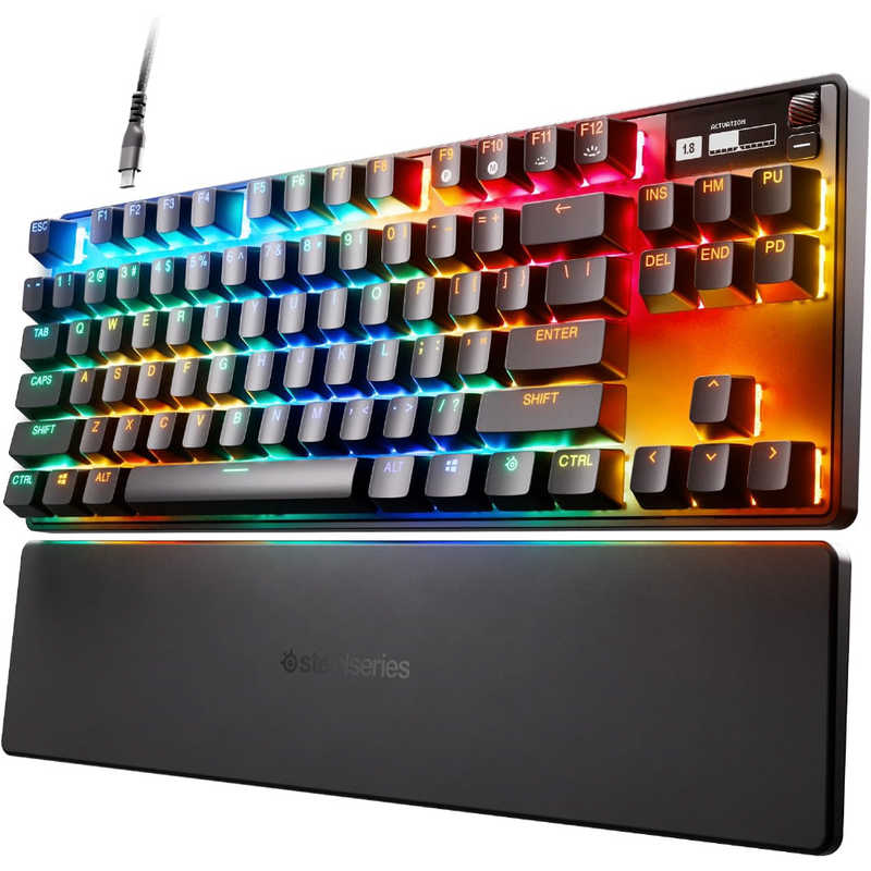 STEELSERIES　ゲーミングキーボード Apex Pro TKL US(2023) ［有線 U ...