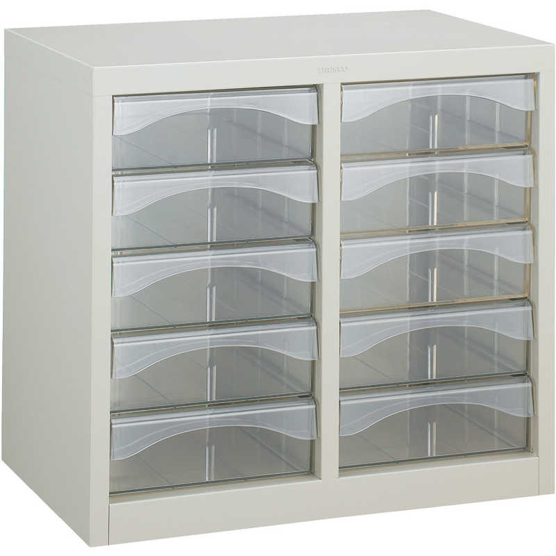 トラスコ中山　レターケース A4型・2列タイプ 深型5個X2列　A4W205