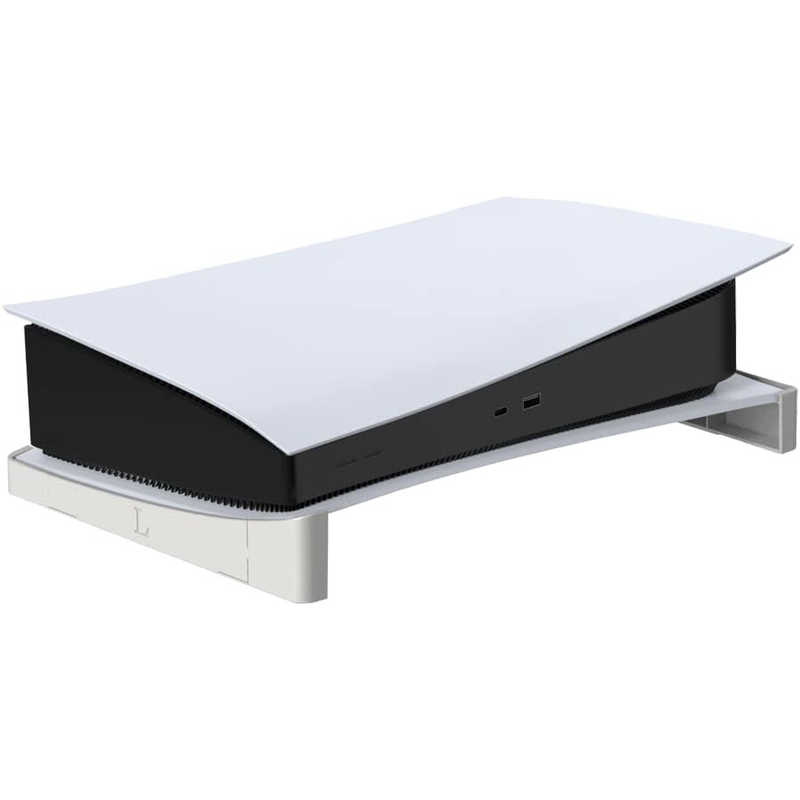 コロンバスサークル　横置き専用スタンド ホワイト(PS5用)