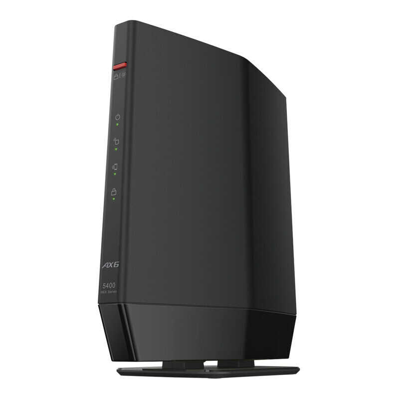 BUFFALOWi-Fi6ѵ 4803+573Mbps ֥å [Wi-Fi 6(ax)/ac/n/a/g/b]WEX-5400AX6