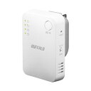 BUFFALO Wi-Fi中継機(コンセント直挿し) 866 300Mbps AirStation(Android/iOS/Mac/Win) ホワイト ac/n/a/g/b WEX1166DHPS2