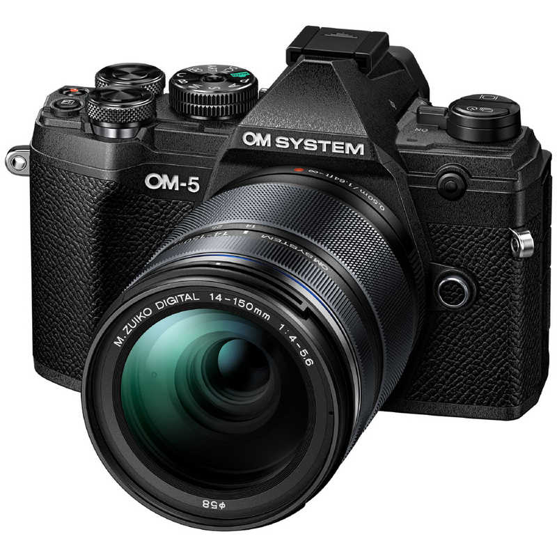 OMSYSTEM　ミラーレス一眼カメラ　OM-5 14-150mm II レンズキット ブラック