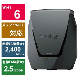 SYNOLOGY　WiFiルーター ［WiFi 6(ax)acnagb］　WRX560