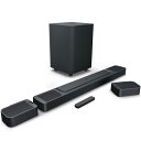 JBL@TEho[ ubN mWiFiΉ /7.1.4ch /BluetoothΉ /DolbyAtmosΉn@JBLBAR1000PROBLKJN