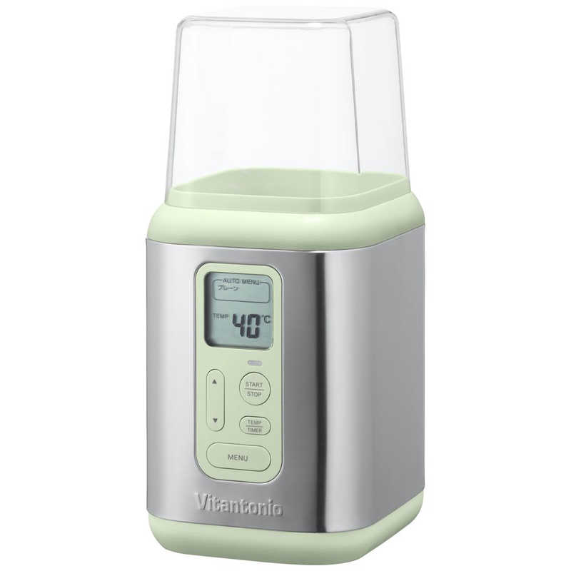 ビタントニオ　ヨーグルトメーカー グリーンxシルバー　VYG-50-Gのサムネイル
