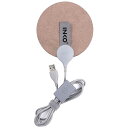 ROA INKO USB ハンドウォーマー スエード ローズウッド INKO IK07114