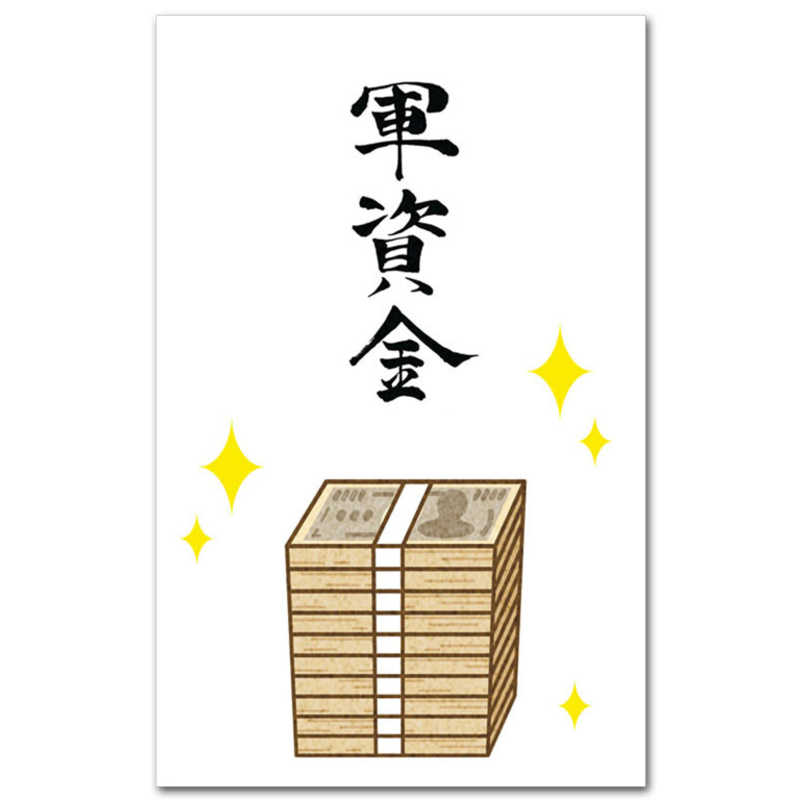 和道楽　金封 軍資金　AP-905グンシキン