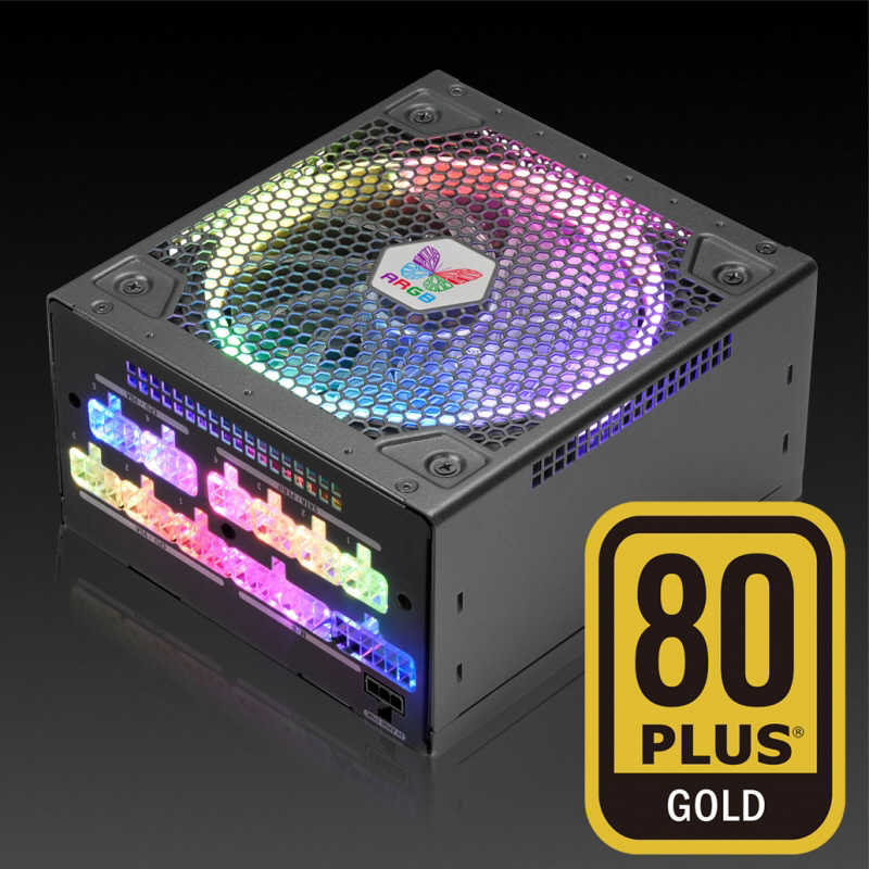 SUPERFLOWER　PC電源 LEADEX III GOLD ARGB［850W /ATX /Gold］ ブラック　850W-BK