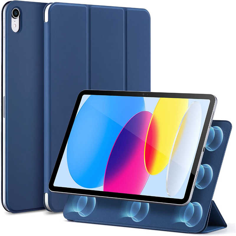 ESR@10.9C`iPad(10)p ReboundCXP[XJo[ ESR Navy Blue ESRforiPad10Gen@ReboundMagneticCase