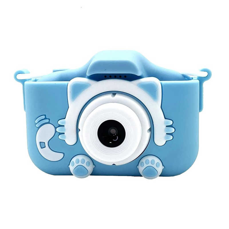 楽天コジマ楽天市場店AMKOV　Kids Camera キッズカメラ（ブルー） AMKOV ［デジタル式］　KC003BL