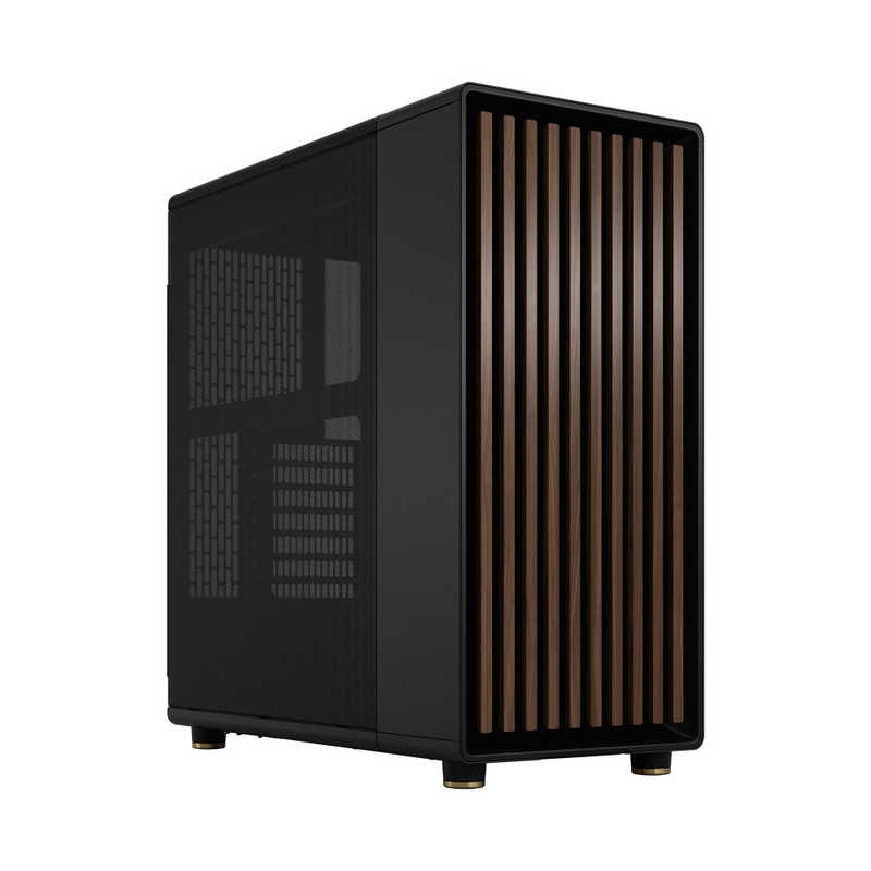 楽天コジマ楽天市場店FRACTALDESIGN　PCケース［ATX /Micro ATX /Mini-ITX］North Charcoal Black ブラック　FD-C-NOR1C-01