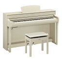 ヤマハ YAMAHA 電子ピアノ Clavinova（クラビノーバ）ホワイトアッシュ調 88鍵盤 CLP-735WA（標準設置無料）