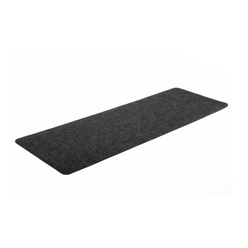 DELTAHUB　フェルト製デスクパッド Minimalistic felt desk pad Mサイズ ダークグレー　DPMD