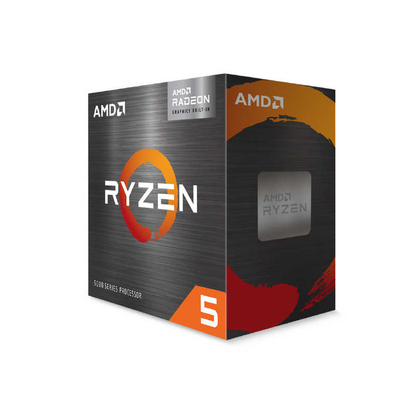 AMD　AMD Ryzen 5 5600G With Wraith Stealth cooler (6C12T3.9GHz65W)　100-100000252BOX