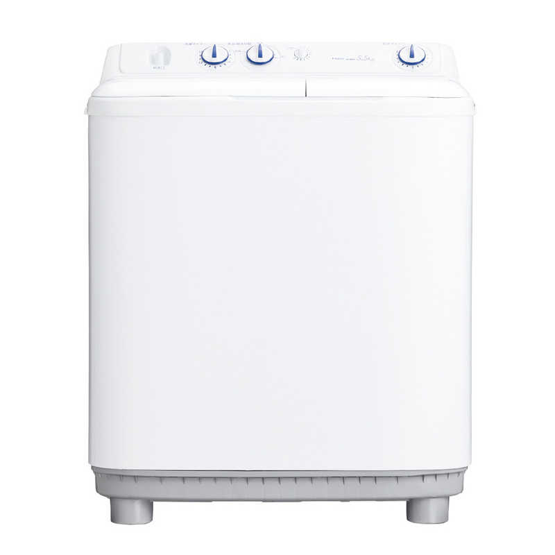 ハイアール　二槽式洗濯機 洗濯5.5kg　JW-W55G-W ホワイト（標準設置無料）