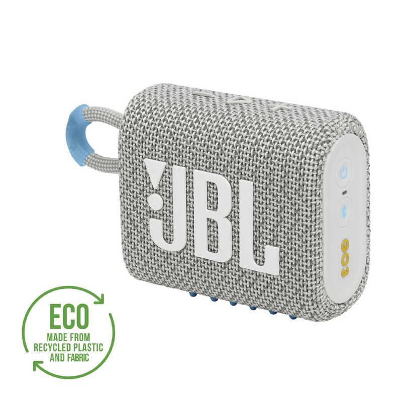 JBL　ブルートゥース スピーカー ホワイト ［防水 /Bluetooth対応］　JBLGO3ECOWHTのサムネイル