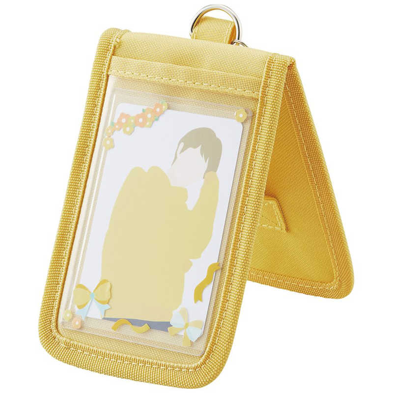 リヒトラブ　myfa カードスタンドケース ハニーイエロー　A3300-5