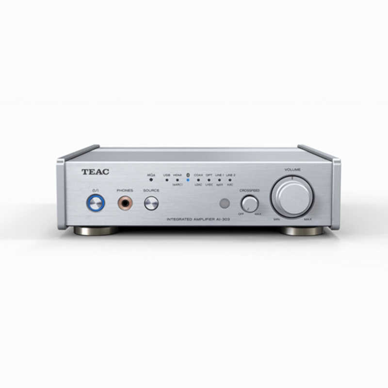 TEAC USB DAC/ステレオプリメインアンプ シルバー ハイレゾ対応 /DAC機能対応 AI-303-S