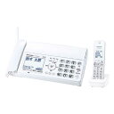 パナソニック　Panasonic　コードレスFAX ［子機1台 /普通紙］ホワイト　KX-PD350DL-W