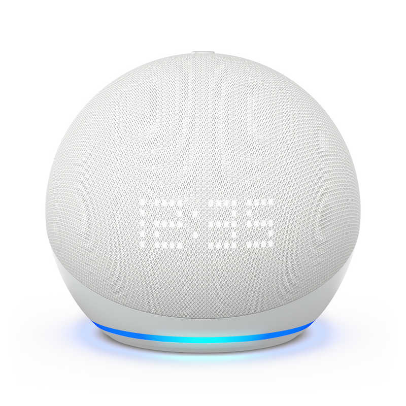 Amazon Echo Dot with clock エコードットウィズクロック 第5世代 時計付きスマートスピーカー with Alexa ［Bluetooth対応 /WiFi対応］ B09B9B49GT