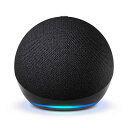 Amazon Echo Dot (エコードット) 第5世代 Alexa センサー搭載 鮮やかなサウンド｜チャコール ［Bluetooth対応 /WiFi対応］ B09B8SZLLG
