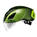 オージーケーカブト 自転車用ヘルメット エアロ-R2 AERO-R2(XS/Sサイズ:54~56cm/オリーブイエロー) AERO_R2