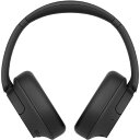 ソニー　SONY　ブルートゥースヘッドホン ブラック［リモコン・マイク対応 /Bluetooth /ノイズキャンセリング対応］　WH-CH720N BC